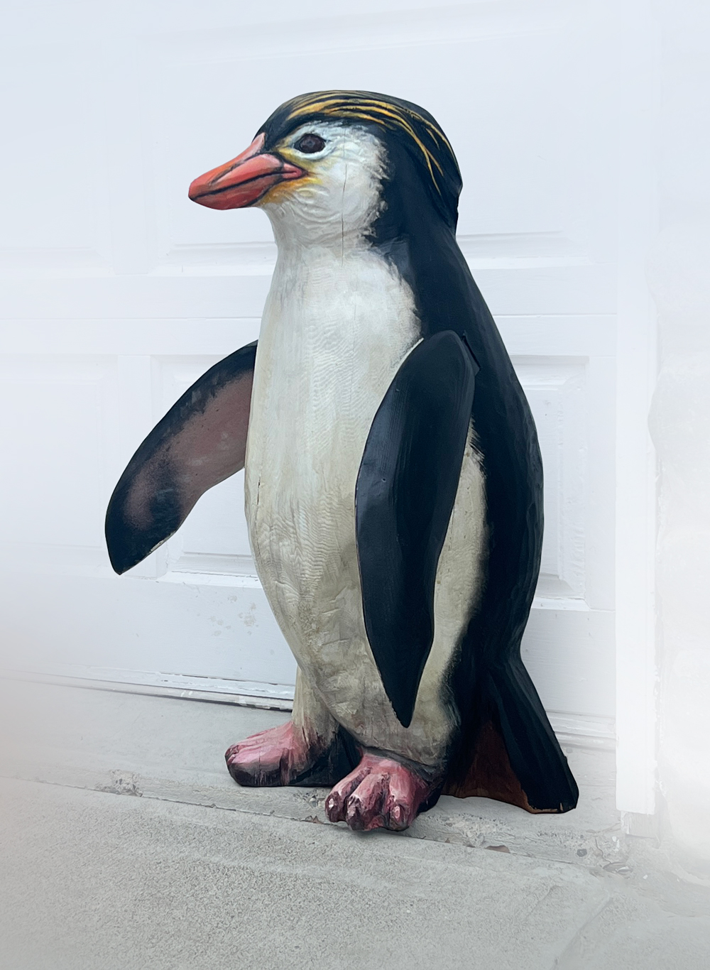 royal penguin full length full size with flappable flippers