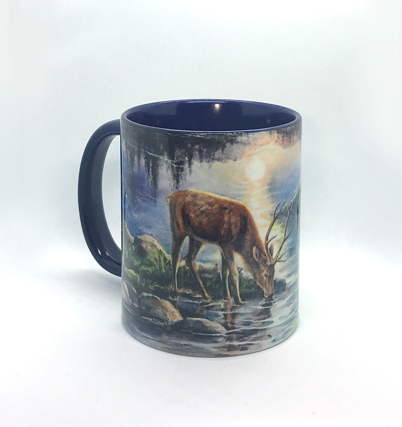 red deer mug