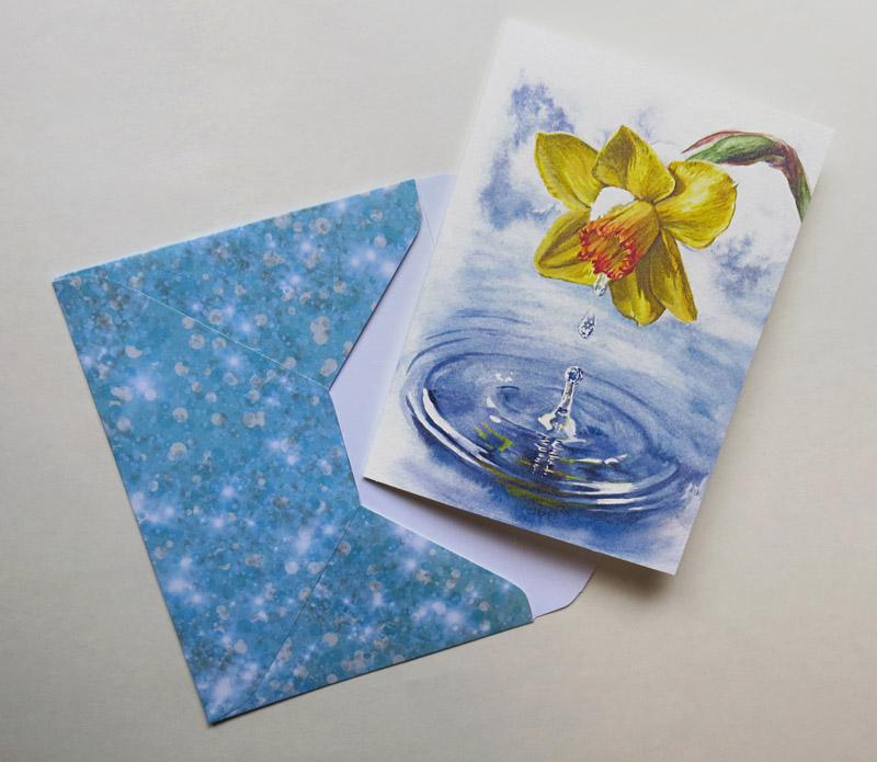 Gemflower March card